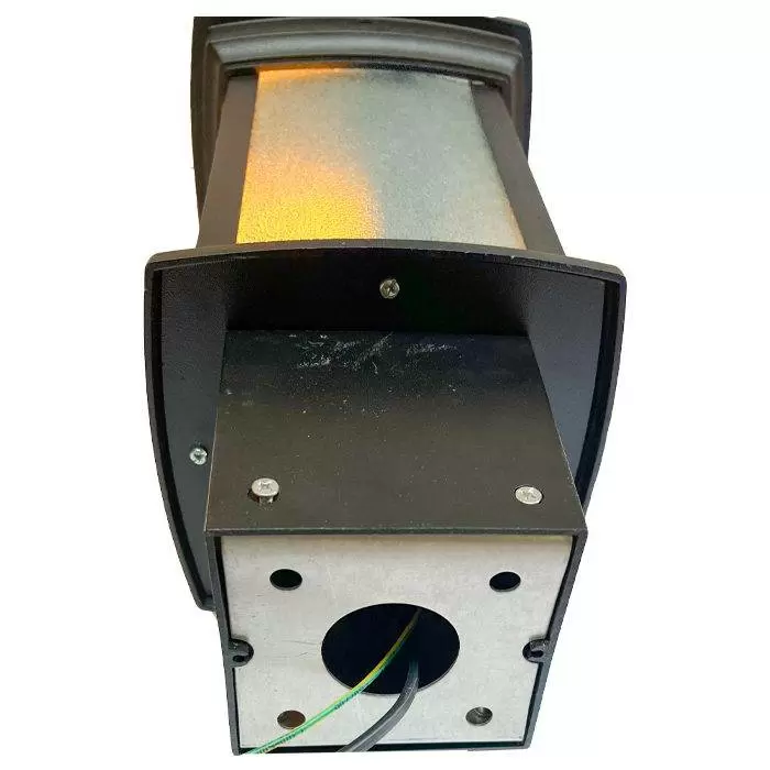 چراغ پارکی طرح شب تاب چمنی مدرن مکعب متوسط