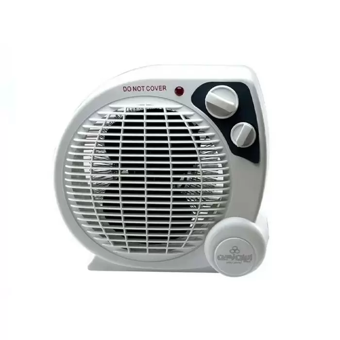 بخاری برقی فن دار رومیزی ایران زمین مدل 12