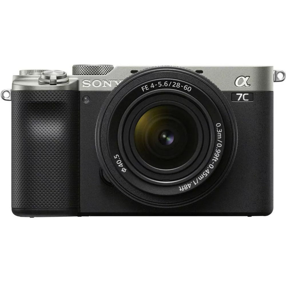 دوربین بدون آینه سونی Sony a7C Mirrorless Camera with 28-60mm Lens Silver