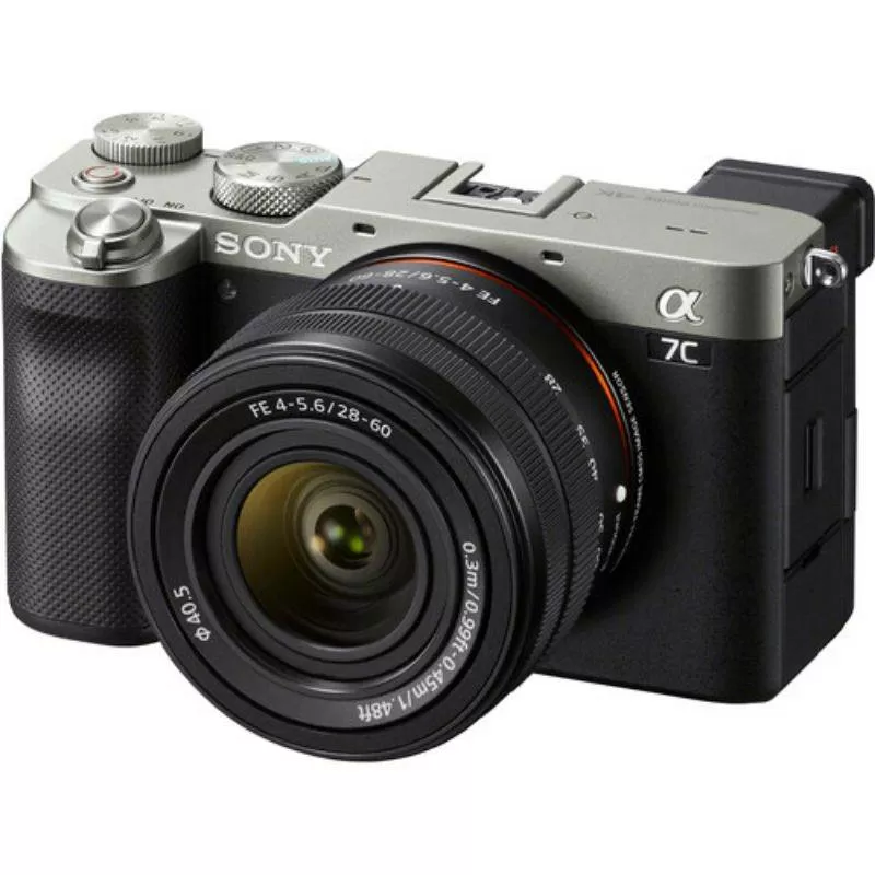 دوربین بدون آینه سونی Sony a7C Mirrorless Camera with 28-60mm Lens Silver