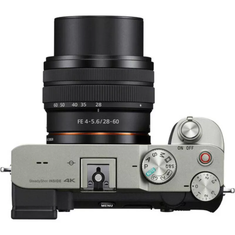 دوربین بدون آینه سونی Sony a7C Mirrorless Camera with 28-60mm Lens Silver